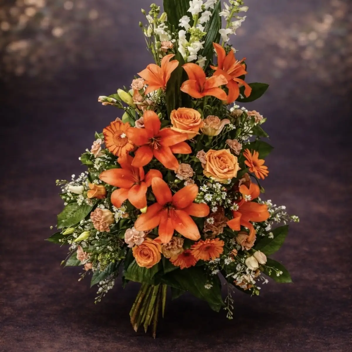 Gerbe florale – Chaleur et souvenir