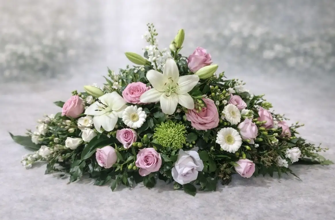 Raquette florale – Tendresse et apaisement