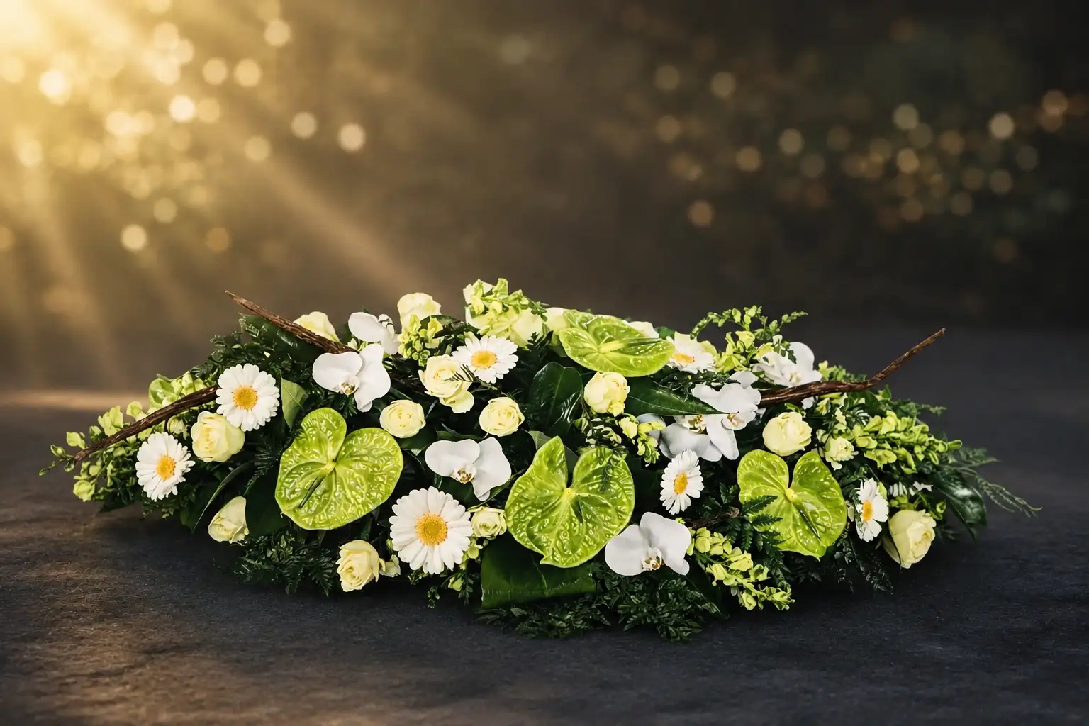 Gerbe florale – Pureté et sérénité